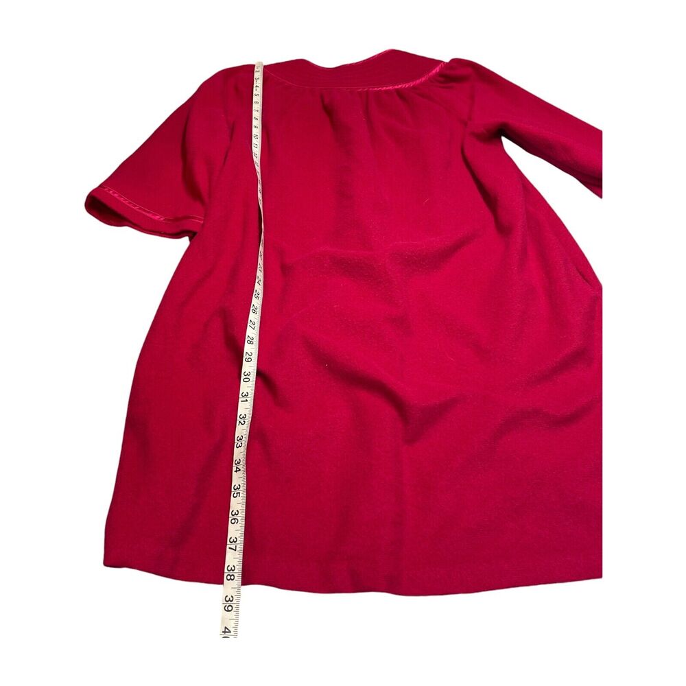 Enchantments By Miss Elaine Housecoat Women's Pink Raglan Sleeve Robe - Picture 5 of 6